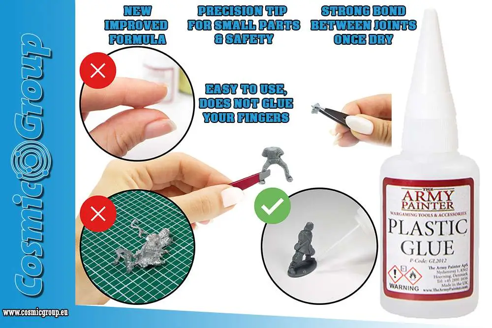 Figurine plastic glue new formula